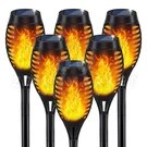 10PACK Flickering Led Solar Flame Tiki Torch Light Outdoor Garden Yard Lawn Lamp. Fixed Price $26.99.