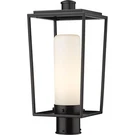 Z-lite 595PHMR-BK Sheridan Light 17.5 Inch Black Outdoor Post Mount Fixture. Fixed Price $83.20.