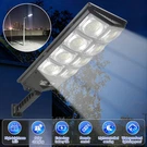 240LEDS Solar Lights IP65 1000000LM Wall Lamp W/pir Motion Sensor Sunlight. Fixed Price $80.99.