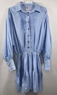 Elf Handmade Rocky Ella Blue Mini Dress Women Beachy Lightweight. Fixed Price $39.80.