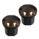 Goodsmann Landscape Lighting 2PK Low Voltage Well Lights 6 Watt Led 120 Lumen.... Fixed Price $52.39.