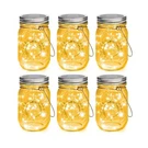 Mlambert Mason Jar Solar Lights -30 Led, 6 Pack Hanging Lante... Fast Ship. Fixed Price $47.24.