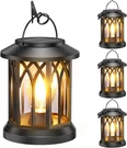 4 Pack Solar Outdoor Lights, Upgraded Bright Lanterns. Fixed Price $37.99.
