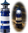 Lighthouse With Rotating Beacon Led Lights - Solar Lamp Outdoor De.... Fixed Price $33.08.