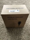 Solar Outdoor, Woenergy Waterproof Flames Torches Lights Garden Landscape. Fixed Price $49.99.