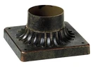 Veranda Bronze Metal Outdoor Post Mount Adapter. Fixed Price $19.99.