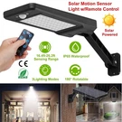 Solar Wall Wireless Light 60LED Pir Motion Sensor Remote Control Lamp Waterproof. Fixed Price $26.99.