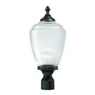 Used Acclaim Lighting 5367BK/CL Acorn - One Post Lantern 9 Inches Wide. Fixed Price $110.00.