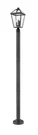 Z-lite 579PHBR-567P Talbot 3 Light 100" Tall Post Black. Fixed Price $545.70.