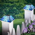 Sunnypark 2PK Mosaic Solar Post Cap Lights Outdoor For 4X4, 3.5X3.5 Crac.... Fixed Price $39.10.