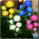 Ywywled Solar Flower Lights Outdoor - Upgraded New Material Two Modes Realistic. Fixed Price $70.77.