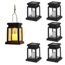 Killoywin Small Solar Lanterns Outdoor Waterproof, Hanging Candles 6P. Fixed Price $50.05.