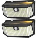 Aootek Solar Lights Outdoor 182 Leds 2500LM Motion Sensor Pack, Black. Fixed Price $58.49.