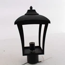 Vaxcel T0003 Boardwalk 8" Outdoor Post Light Oil Rubbed Bronze W/ Glass Panels. Fixed Price $85.49.