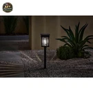 Hampton Bay Solar Path Light 20-40 Lumen, Black, Weather Resistant. Fixed Price $21.99.