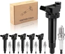 Ignition Coil Pack UF267 Platinum Spark Plugs For Toyota Lexus Avalon Camry. Fixed Price $100.00.