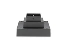 Bellevue ZPMB77411 Square 6-1/4"W Pier Mount Base Bronze. Fixed Price $82.00.