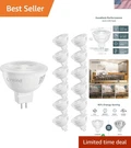 Energy Efficient MR16 Led Bulb 6.5W, Dimmable, Listed Spot Lights, 12 Pack. Fixed Price $149.99.