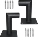 2SET 90 Wall Mount Bracket 2-3/8IN Slip Fitter Adapter Led Street Light Steel. Fixed Price $64.24.