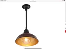 Jonathan JYL7611G Jasper 12.25" 1-LIGHT Farmhouse Industrial Indoor/outdoor Ir. Fixed Price $60.00.
