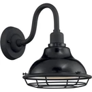 Nuvo Lighting 60/7001 Newbridge Outdoor Wall Gloss Black And Silver. Fixed Price $107.99.