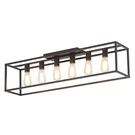 Umeiluce 6 Lights Black Farmhouse Flush Mount Ceiling 38 Vintage. Fixed Price $193.37.
