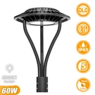 Kukuppo Led Post Top Light 60W With Photocell Outdoor Street Yard. Fixed Price $118.19.