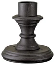 The Great Outdoors Go 7910 Black 8"W X 9"H Pier Mount. Fixed Price $100.93.
