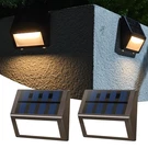 Azirier Luminara Solar Step Lights - Weatherproof Outdoor Stair Black. Fixed Price $17.57.