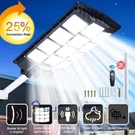 Solar Wall Light Pathway Motion Sensor 8700W Led Bulbs Outdoor Lamps Waterproof. Fixed Price $89.41.