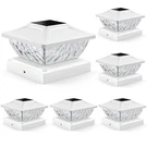 Ensli Solar Post Cap Lights Outdoor 6 Pack, 2 Mode Bright Fence Li.... Fixed Price $54.15.