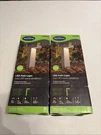 Set Of 2 Gray Harbor Breeze 180 Lumens 3-WATT Low Voltage Led Path Light 3000K. Fixed Price $49.98.