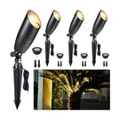 Brass Landscape Lighting - Black Low Voltage Spotlights Outdoor Led, 12V Wire.... Fixed Price $197.42.