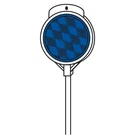 Hy-ko 48" Blue Fiberglass Driveway Marker (24 Pcs.). Fixed Price $90.97.