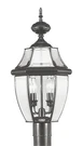Livex Lighting 2254 Black Monterey 2-LIGHT Outdoor Post. Fixed Price $237.96.