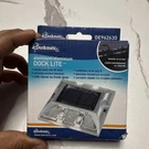 Dock Lite Led Aluminum Solar Light - Auto On At Dusk And Off Dawn. Fixed Price $34.99.