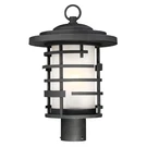 Nuvo Lighting Lansing 17" Post Lantern, Etched/textured Black 60-6406. Fixed Price $246.99.