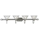 Progress Lighting P3252-44 4-LIGHT Fixture With Etched Alabaster Style Glass. Fixed Price $136.19.