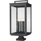 Z-lite 5019PHXXLS-SQPM-BK Hartwell Post Light Accessories Sand Black. Fixed Price $1088.00.