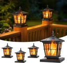 Solar Post Lights Outdoor, Fence With Flickering Flame Light,. Fixed Price $71.35.