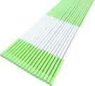 100 Pack 4FT Driveway Markers Snow Stakes 1/4X48IN Long Green Reflective. Fixed Price $105.99.