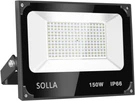 Solla 150W Led Flood Light 15000LM 3000K Warm White Exterior Security IP66 New. Fixed Price $43.39.