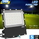 240W Led Flood Light Outdoor Parking Lot Stadium Sport Field Fixture 28,800LM Ul. Fixed Price $135.20.
