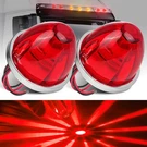2X Led Watermelon Side Marker Light Clearance Brake Indicator Truck Trailer Rv. Fixed Price $19.98.