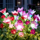 Solar Lily Flower Lights, Garden Outdoor, Perfect Mother's Day Gift. Fixed Price $23.66.
