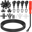 52 1 Windshield Washer Nozzles Kit Replacement For Chrysler Dodge Jeep Ram.... Fixed Price $19.35.