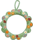 Floral Felt Wreath Sustainable Spring Door Decoration For Easter Celebrations Ho. Fixed Price $43.99.
