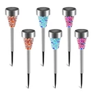 6PACKS Solar Garden Lights Outdoor Pathway IP44 Water-resistant Landscape 8HRS. Fixed Price $32.29.