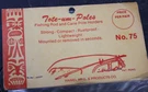 Vintage Drip Rail Fishing Rod Pole Holder Carrier Rack Roof Mount. Fixed Price $149.99.