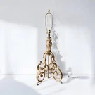 1990S John-richard French Rocco-style Large Cast Iron Scroll Floor Lamp 42. Fixed Price $489.99.